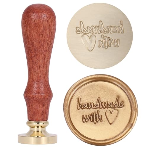 Yoption Handmade with Love Wax Seal Stamp - color: Handmade with Love