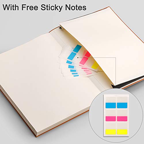 EMSHOI Lined Journal Notebook, 204 Numbered Pages, B5 Size (7.5'' x 10'') - color: GrayBlue, style: Ruled