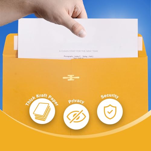 Goefun 100 Pack 14x18 inch Clasp Envelopes - size: 14x18