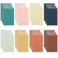 Hooqict 24 Pack Pocket Notebook Small Spiral Notepad Mini Journal Notebooks Colorful Pocket Notepads Memo Pads for Kids, Nurse, Office, Back to School Supplies, 3.9 x 2.4 Inch - style: Multicolor 6
