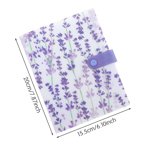 144 Slots Nail Sticker Book,Transparent Sticker Storage Book