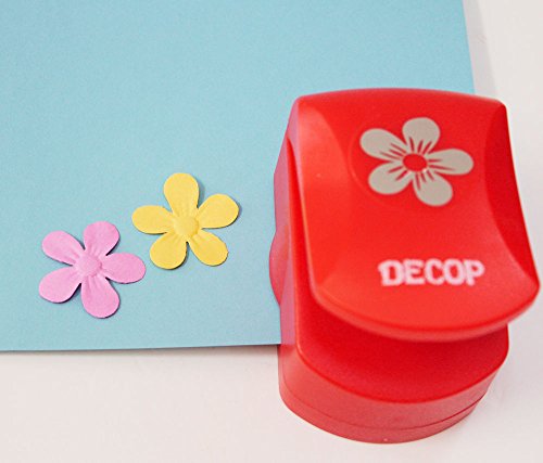 DECOP Embossed Punch Cute Flower