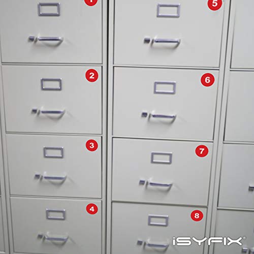 iSYFIX Red Consecutive Number Stickers, 1 to 100, 1.5 Inch, 1 Set - color: Red, size: 1.5-inch