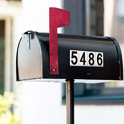 Outus 240 Pcs 10 Sheets Numbers Stickers, 2 Inch, Black on White - color: Black on White, size: 2 Inch