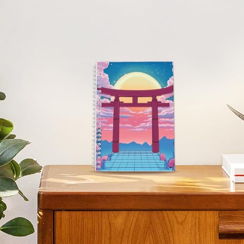 CRASPIRE Sticker Book 40 Pages Building Moon Reusable Album Storage 8.26x5.82In Double-Sided Waterproof Blank Pasteable Notebook with Tools for Adults Release Paper Holder Saver Organizer - style: Building