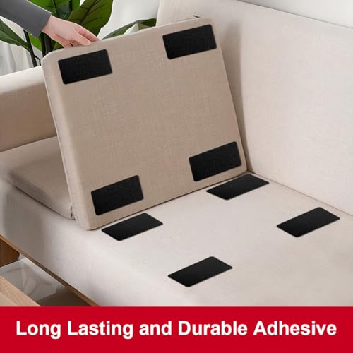 2x4 inch Hook and Loop Strips with Adhesive, Nylon Heavy Duty Hook and Loop Tape, Excellent Grip, Interlocking Tape,for Sewing, Crafting,DIY,Wall Adhesive Strips - 15 Sets - size: 15 Sets - 2 inch x 4 inch Black