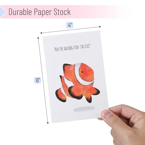 Mr. Pen- Funny Notecards with Envelopes, 24 Set, Funny Cards for Kids - size: 4x6 inches