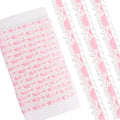 2 Yards Bow Lace Trim Ribbon, A Style, Pink - color: Pink-A style