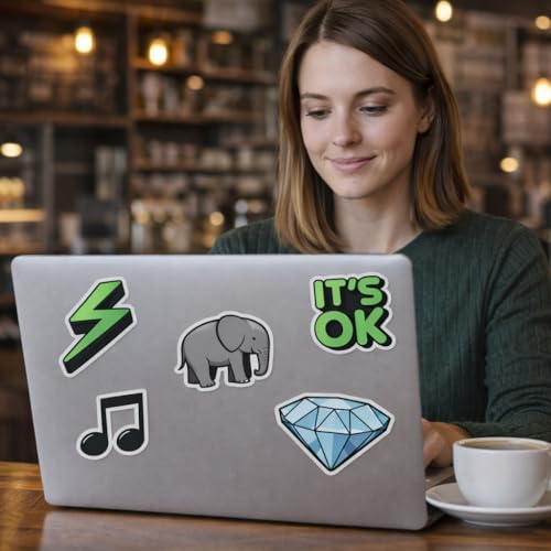 Luminous Stickers 30Pcs for Water Bottles, Gifts for Teens Adults - style: 30 Glow-in-the-Dark Stickers
