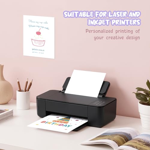 120 Sheets White Cardstock 8.5 x 11, Card Stock Paper 8.5 x 11 White | 200 GSM Heavy Cardstock Printer Paper, Construction Paper for DIY Cards, Greeting Cards, Invitations, Business Cards - color: White, size: 8.5x11 IN-120 Sheets