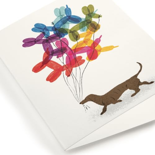 Minted | Blank Greeting Card, 5x7 w/Envelope | Old Dog New Tricks | Independent Artist-Designed with Quality Materials - color: Old Dog New Tricks