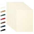 Guakicae 28 Sheets Cream Cardstock 8.5 x 11 Ivory Paper 92lb - color: Cream, size: 28 Sheets
