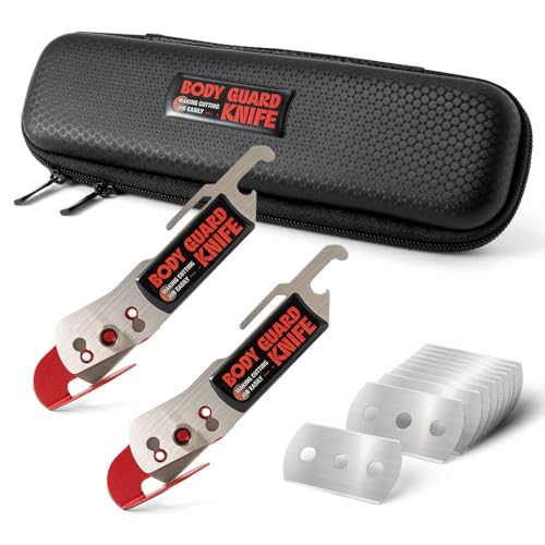 NEWISHTOOL Vinyl Wrap Cutter Safety Bodyguard Knife Backing Paper Slitter