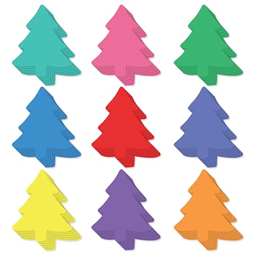 Paper Tree Cutouts 108pcs - color: Tree