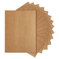 Silunkia 120 Sheets Brown Cardstock 8.5 x 11 Kraft Paper 92lb - color: Brown, size: 120 Sheets