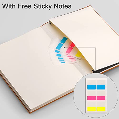 EMSHOI Lined Journal Notebook, 204 Numbered Pages, B5 Size (7.5'' x 10'') - color: LightBlue, style: Ruled