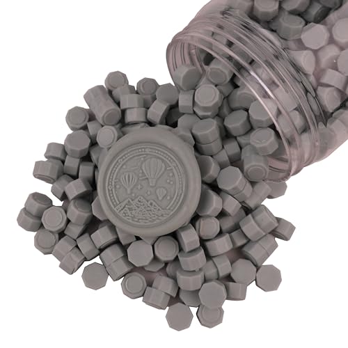 400 Pieces Sealing Wax Beads for Seal Stamp, PORXFLY Pink Wax Seal Beads Great for Wedding Invitations, Wine Packages,Cards Envelopes, Gift Wrapping (Dianthus) - color: Dianthus