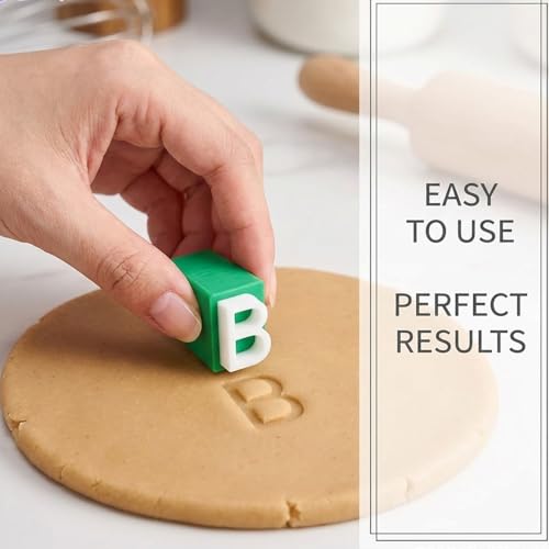 Alphabet Letter Stamps for Clay, 72-Piece Uppercase and Lowercase Pottery Stamp Set with Numbers and Symbols, Mini Embossing Tools for Polymer Clay, Ceramics and DIY Crafts (SetAlphabetStamps) - color: Setalphabetstamps
