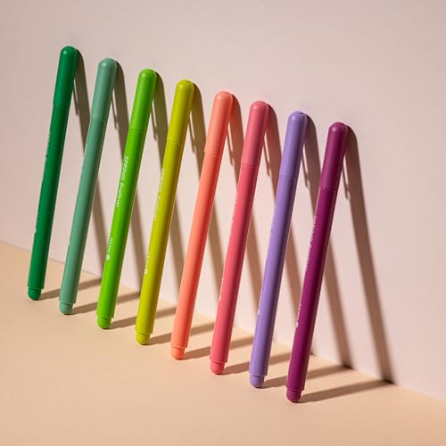 DIVERSEBEE Fine Tip Pens, 0.5mm Fine Point, Assorted Colors (Spring) - color: Spring