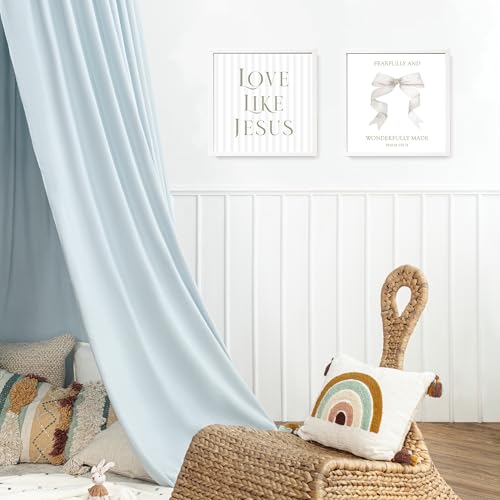 LARTSFRO Coquette Beige Bow Jesus Wall Art Decor Posters, Beige Bow Christian Room Bedroom Bathroom Wall Art Decor Aesthetic for Teen Girls Gifts, Inspirational Bible Verses Bow Wall Decor, 10x10 Inch Set of 4 Bow Pictures (UNFRAMED) - color: beige bow, s