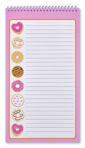 iscream Fold and Send Girls Stationery Card Pad with Seals - Donut Love - color: Donut Love