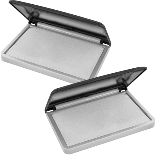 Pack of 2 - Mark 2000 Premium Dry Stamp Pad - 2" by 4" - Quality Felt Pad - No Ink - color: Dry - No Ink, size: Pack of 2 - (2" x 4") Stamp Pad