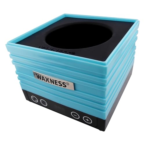 Waxness Non-Stick Silicone Bowl Insert for Wax Warmers – Black, Fits W-CUBE 1 lb Warmers, Easy Clean Flexible Wax Pot Liner for Professional Use