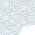 Sealing Wax Beads Pearl White WaxSeal Beads, 600Pcs White WaxSealing Beads for Wax Seal Stamp, WaxSeal Beads Kit Perfect for Wedding Invitations, Christmas Envelopes (Pearl White) - color: Pearl White