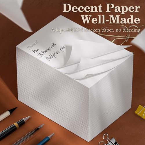 Notepads 4x6, 24 Pack Small Note Pads, Server Note Pads, Scratch Pads 4x6 | White Memo Pads, 4x6 Small Writing Pads White Paper, 50 Sheets per Blank Mini Notepads 4x6 Scratch Paper for School Supplies - color: White- 24 Pack, size: 4x6