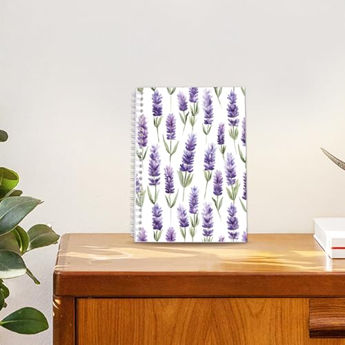 CRASPIRE 40 Sheets Sticker Collecting Book Reusable Sticker Organizer A5 Release Paper Waterproof Purple Flower Floral Blank Storage Holder Album with Scraper and Tweezer for Storaging Labels Keeper - style: Purple Flower-031
