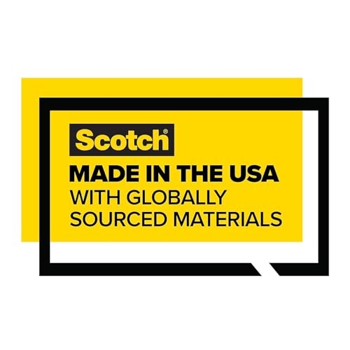Scotch Double-Sided Removable Tape with Dispenser, 3/4-Inch x 400-Inch, Clear – 1-Pack