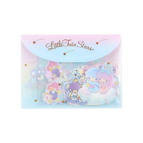 Sanrio 400475 Little Twin Stars Seal & Case Set - style: little twin stars