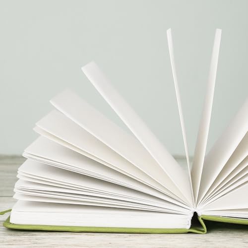 Prudiut 5" x 5" Hardcover Small Sketch Book, 80 Sheets, Emerald Green - color: Emerald Green