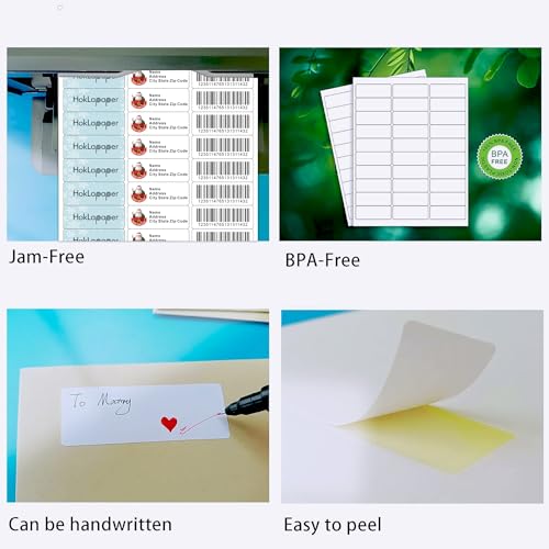 1"x2-5/8"Address Mailing Labels, 9000 Sticker Labels(300 Sheets) - size: 1"x2-5/8" Labels (300 Sheets)