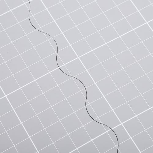 A4 A5 Cutting Mat, PVC Self Healing Craft Mat for Sewing Quilting Carving Leather Working, with Glossy Surface for Workbench Protection