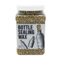 Blended Waxes, Inc. Bottle Sealing Wax Beads, Premium Pastille Wax Seal Beads For Wine, Beer, and Liquor Bottle Closure, Seals Between 25-30 Bottles, 1 lb, Gold - color: Gold