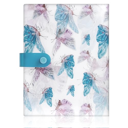 160 Slots Nail Sticker Book Nail Art Sticker Storage Book Nails Stickers Album Nails Art Stickers Organizers for Storage Displaying(Butterfly)