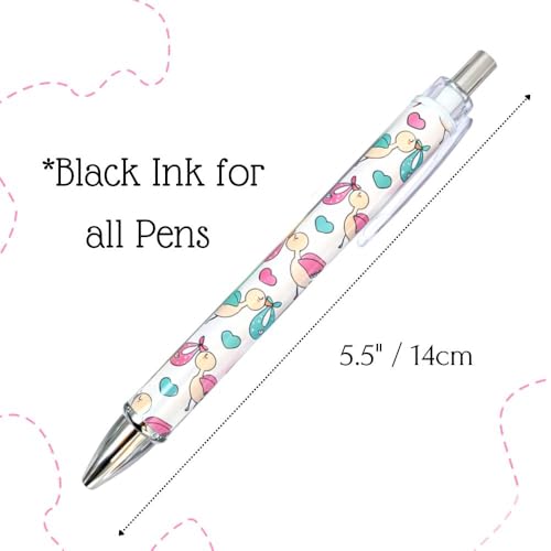 6PC Labor & Delivery Pens Maternity Medical Assistant Accessories Hospital Clinic Pen Appreciation Gifts For NICU Nurses Sonographer Birthday Specialist Swaddle Expert OB OBGYN Midwives Nursery Staff - style: Labor & Delivery