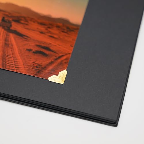 Semikolon - Self-Adhesive Photo Corners for Albums, 252 Pieces, Gold - color: Gold