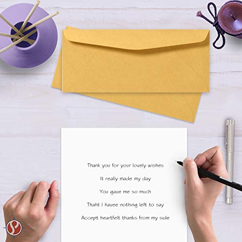 #14 Brown Kraft Regular Envelopes - (5 x 11 1/2) 50 Per Pack