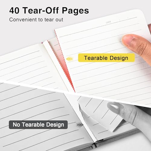 Oucaru Small Notebook 8 Pack, A6 Pocket Notebook, Mini Lined Journal - color: B-Ocean Blue, style: 8 Pack