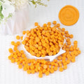 Yellow Wax Seal Beads, HOSEALING Premium 360pcs Sealing Beads for Wax Seal Stamp, Medium Yellow Sealing Wax Pellets Refill Pack for Wax Seal Kit, Wedding Invitations, Envelope Letter Sealing - color: Medium Yellow