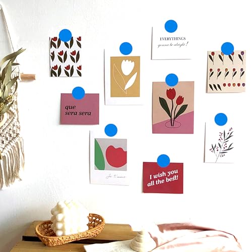 0.75 inch Colored Dot Stickers 4 Rolls 4000pcs Blue Round Marking Label - color: Blue, size: 10 Rolls-10000PCS