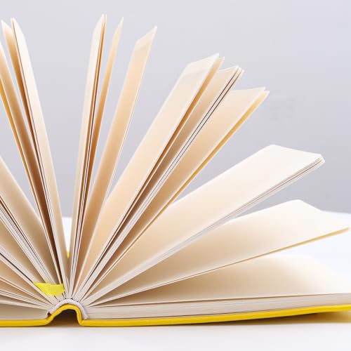 Hardcover Pocket Sketchbook, 5" × 5", 80 Sheets Small Sketch Book, Yellow - color: Yellow