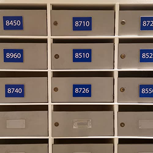 MECCANIXITY 2001 to 3000 Consecutive Number Stickers Inventory Label Black Numbers for Office Warehouse Numbering Classification - style: 2001 to 3000