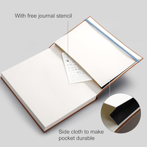 AHGXG Dotted Journal, 320 Pages, A4 (8.5''×11'') - color: GrayBlue, size: A4