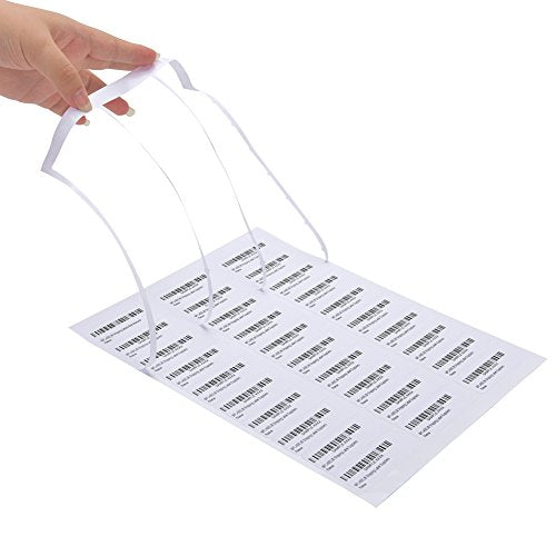 30 UP Address Labels for Inkjet Printers 1" x 2-5/8", Pack of 4500 Labels - size: 150 sheets/ 4500 labels