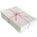 300 GSM Deckle Edge Cotton Paper - Soft, Textured Handmade Sheets for Invitations, Artwork, Stationery, and DIY Crafting (Pack of 25) (5 x 7 inch) - size: 5 x 7 inch