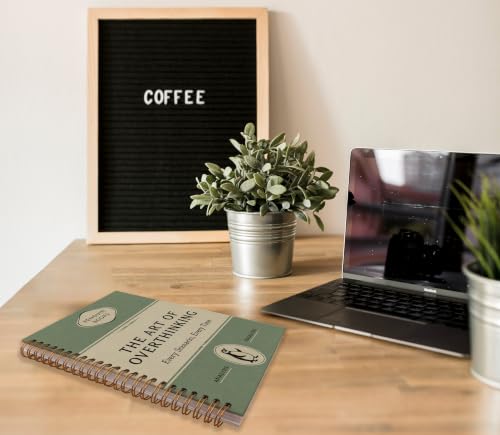 Funny Mental Health Notebook Gifts for Women 5.5x8.3 - color: White-19