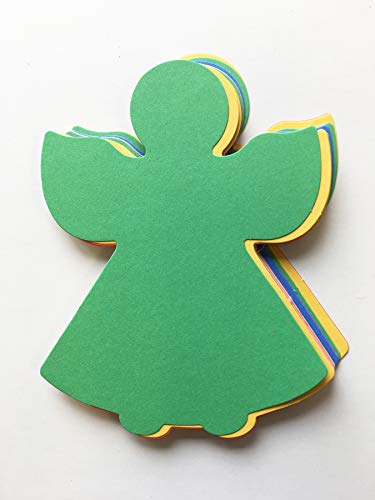 SHAPES ETC. 5.5" x 5.5" Angel Creative Cut-Outs, Multicolor, 31-Count - color: Assorted Angels